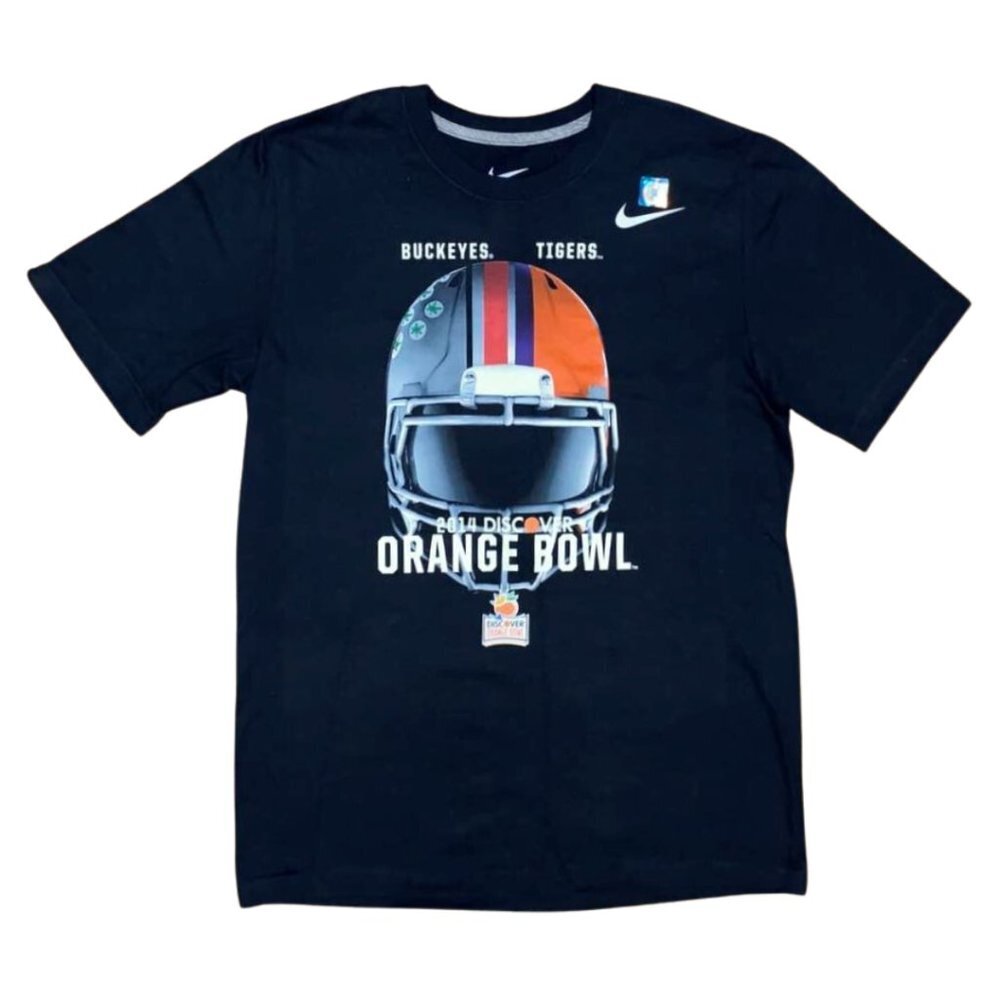 2 for $15 Nike Buckeyes Tigers 2014 Orange Bowl Shirt NEW Medium
